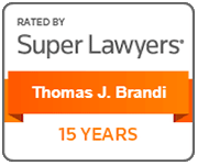Thomas Brandi - 15 Years Super Lawyers